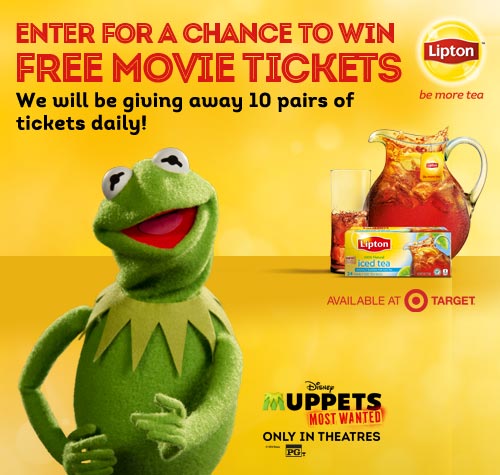 #MuppetsMostWanted #BeMoreTea #spon