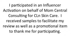 #CLnSkinCare #MC #sponsored