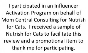#NutrishForCats #MC #sponsored