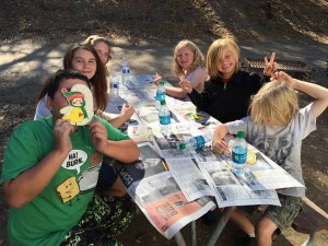 #Camping #OurBigFamily #FamilyFun #Crafts