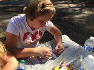 #Camping #OurBigFamily #FamilyFun #Crafts