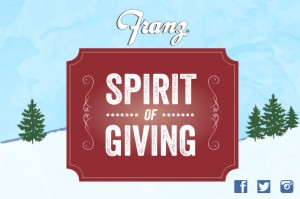 #Franz #SpiritOfGiving #Giveaway #ad