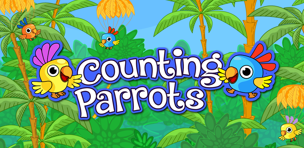 Teach Kids How to Count with the Counting Parrots Game