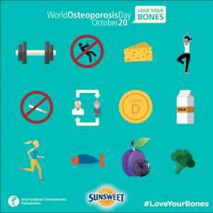 #WorldOsteoporosisDay #Sunsweet #ad