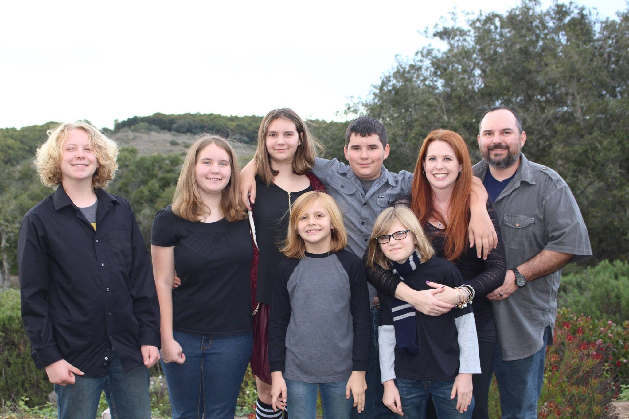 #BigFamily #Family #redhead #redheadmom #blogger