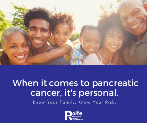 #RolfeFoundation #PancreaticCancer #EarlyDetection #ad