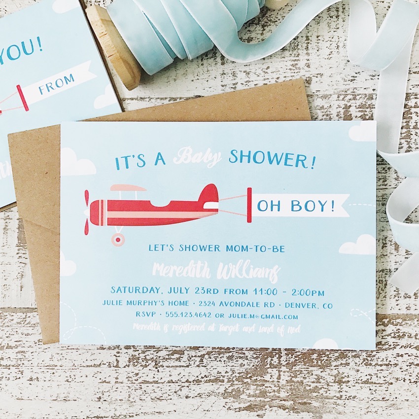 #Baby #BabyShower #BabySprinkle #Parties #BasicInvite #ad