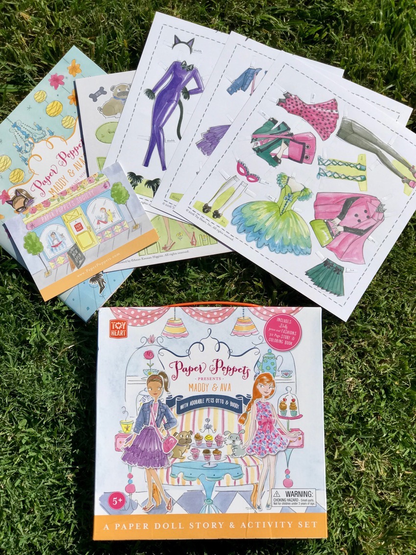 #PaperPoppets #GirlPower #Imagination #blogger #ad