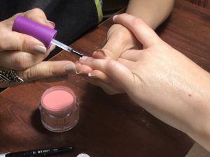 Dip Powder Nails #nails #dippowder #beauty