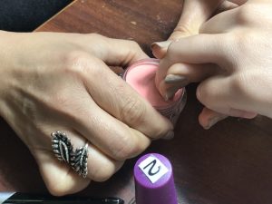 Dip Powder Nails #nails #dippowder #beauty