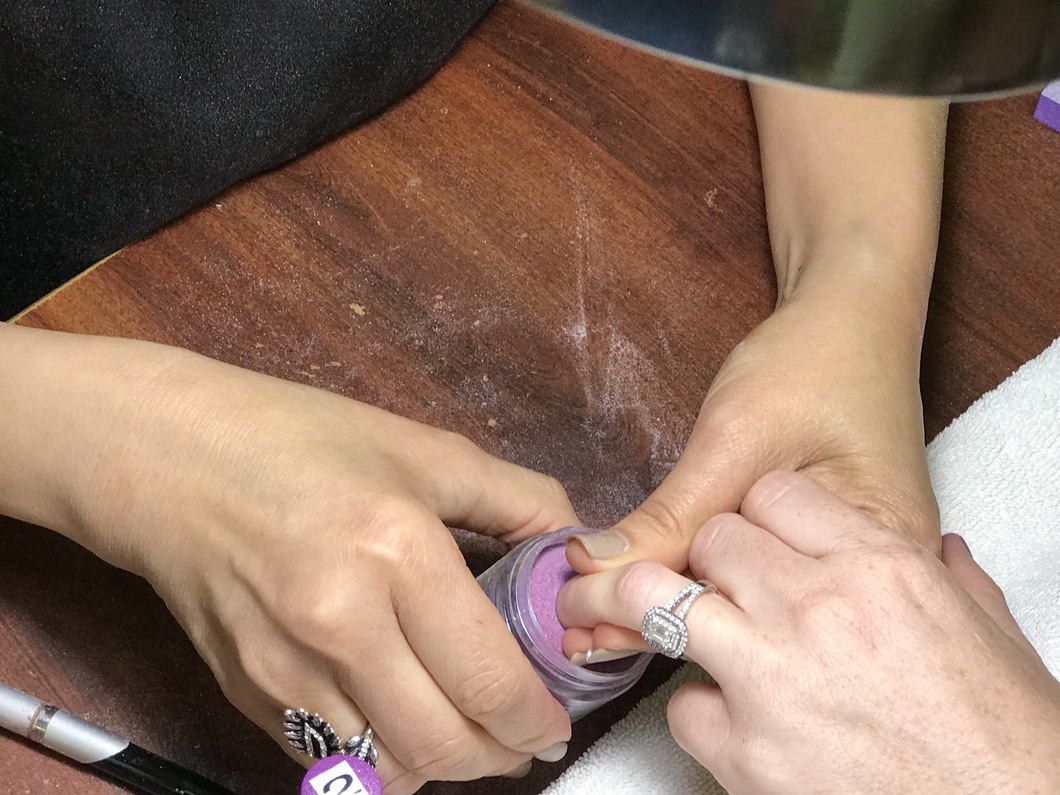 Dip Powder Nails #nails #dippowder #beauty