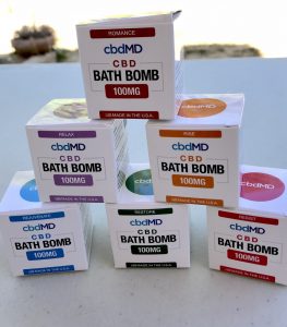 CBDMD Bath Bombs #CBDMD #bath #pampering #motherhood #stress #ad