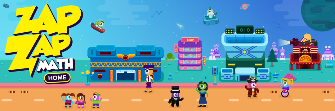 Zapzapmath Home #MathAtHome #math #app #technology #kids #ad