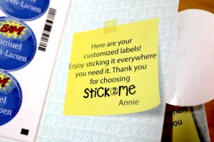 Stick2Me Labels #Stick2Me #labels #school #home #kids #ad