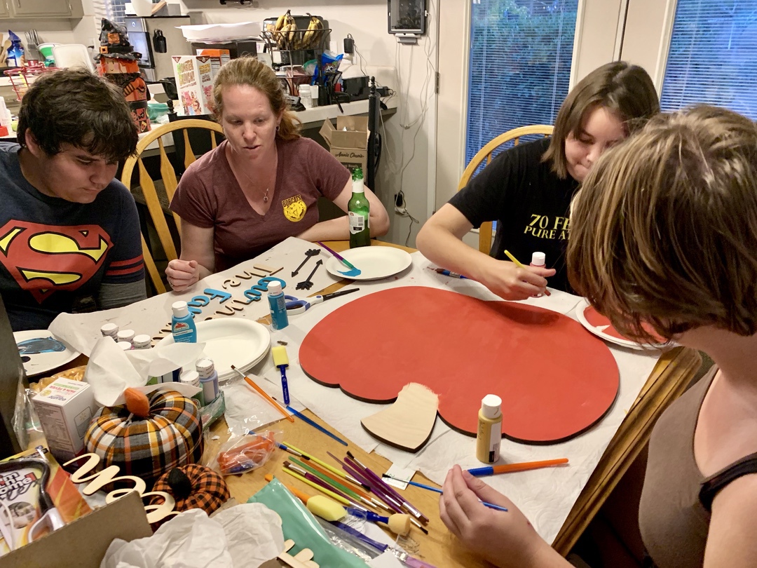 Craft Cuts #Halloween #art #artproject #artprojects #diy #pumpkin #art #family #ad