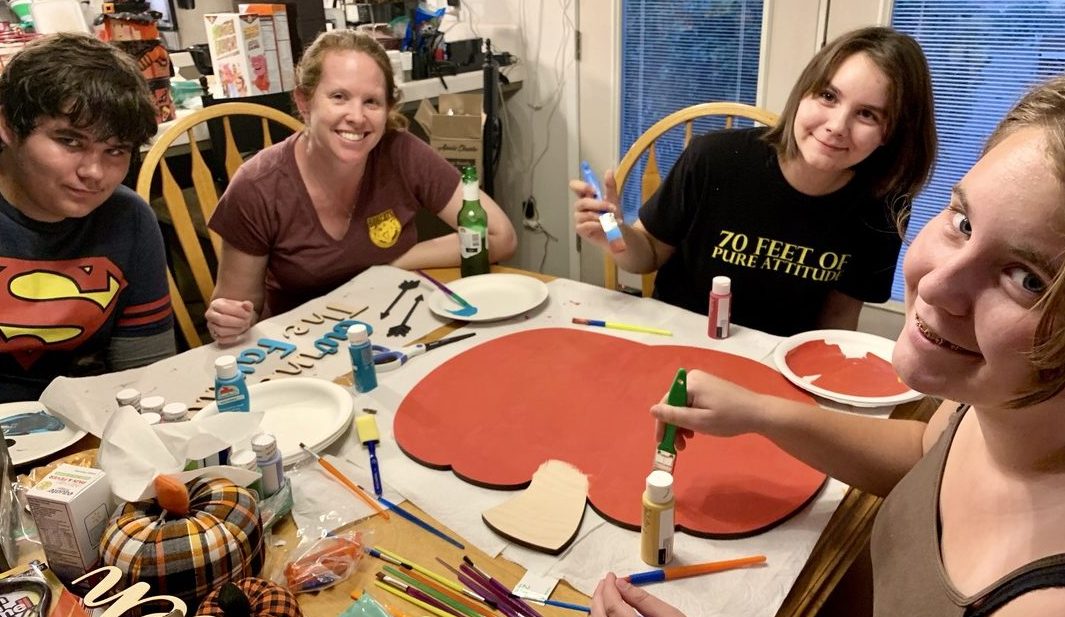 Craft Cuts #Halloween #art #artproject #artprojects #diy #pumpkin #art #family #ad