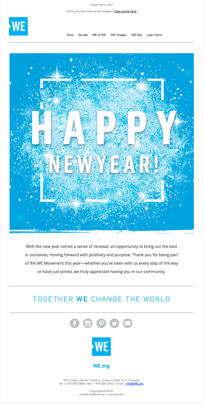 New Year #Emma #NewYear #email #Marketing #ad