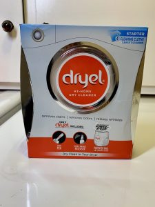 Dryel Dry Cleaning at Home in Dryer #Dryel #clean #cleaning #home #laundry #ad