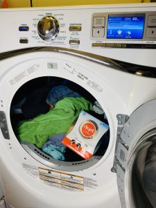 Dryel Dry Cleaning at Home in Dryer #Dryel #clean #cleaning #home #laundry #ad