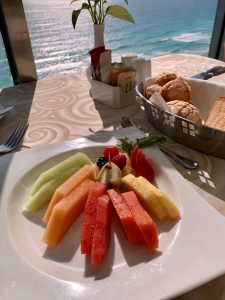 Fruit Salad at Atlantis at Seadust Cancun Family Resort