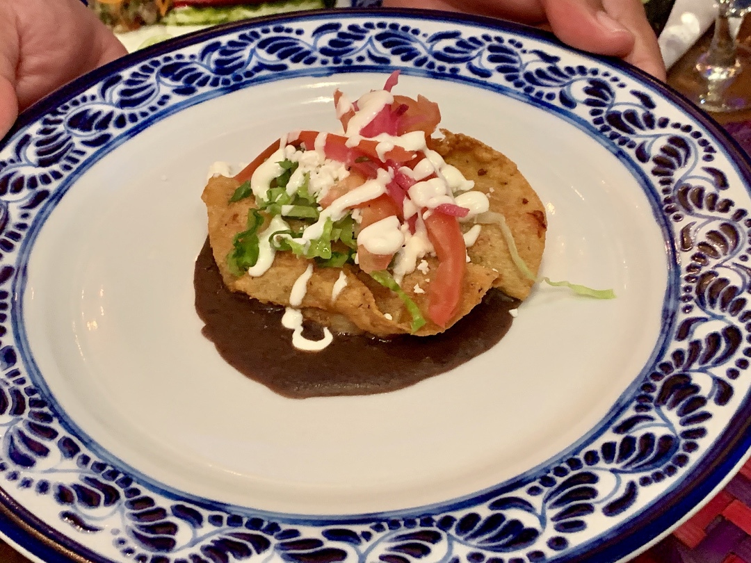 Traditional Mexican sopes