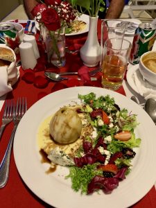 salad on plate