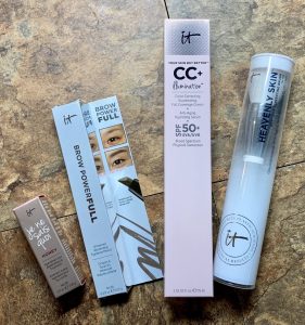 close up of a makeup set