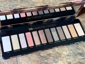 close up of eyeshadow palette