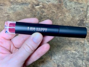 Box with liquid lipstick