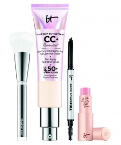 close up of a makeup set