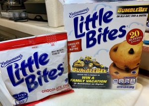 Box of Entenmann's Little Bites Muffins