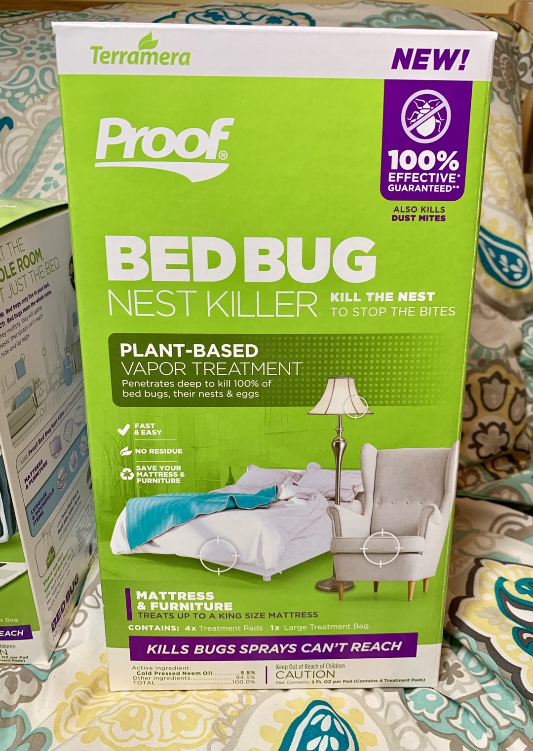 Terramerra Proof Bed Bug & Dust Mite Killer