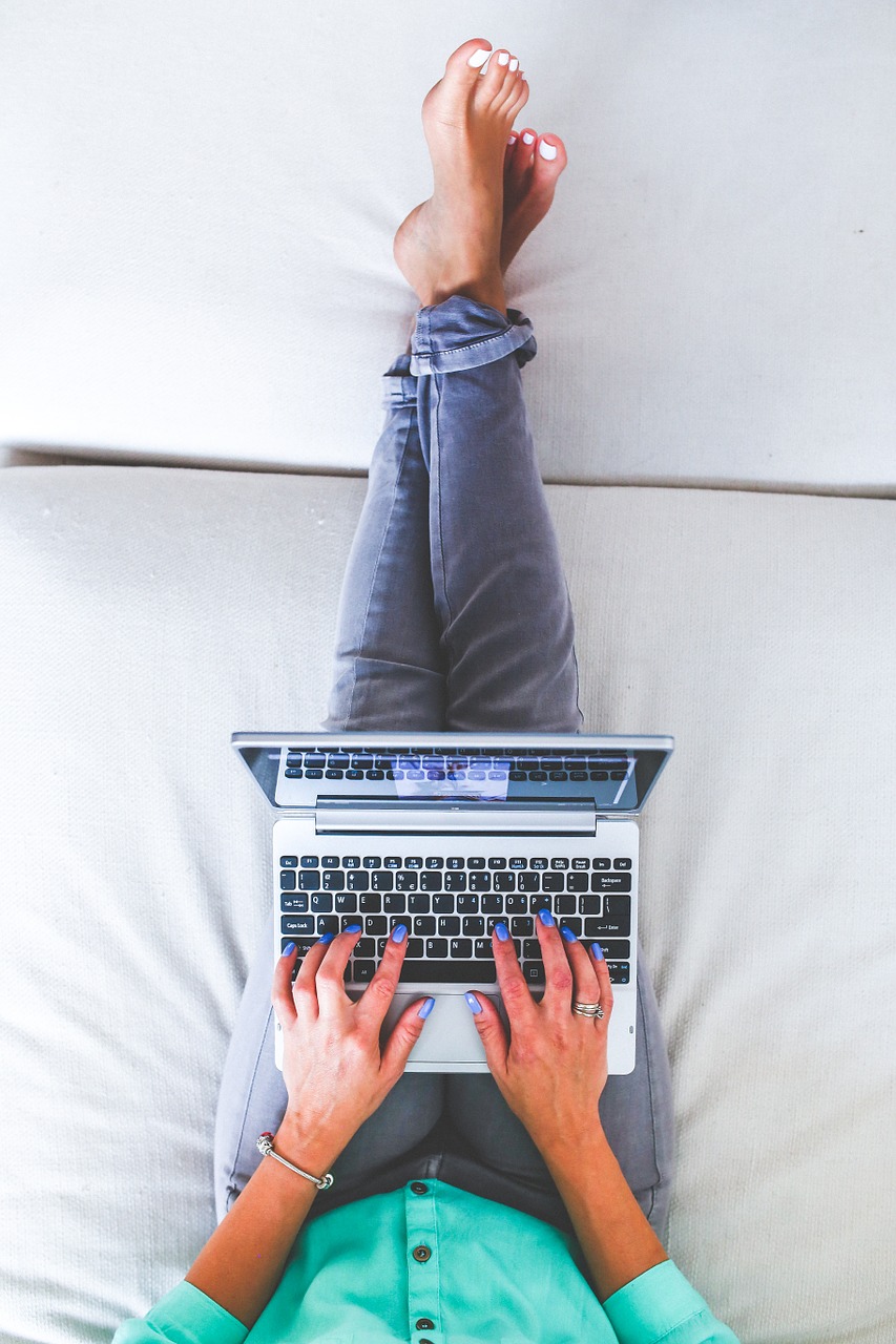 Woman on Laptop