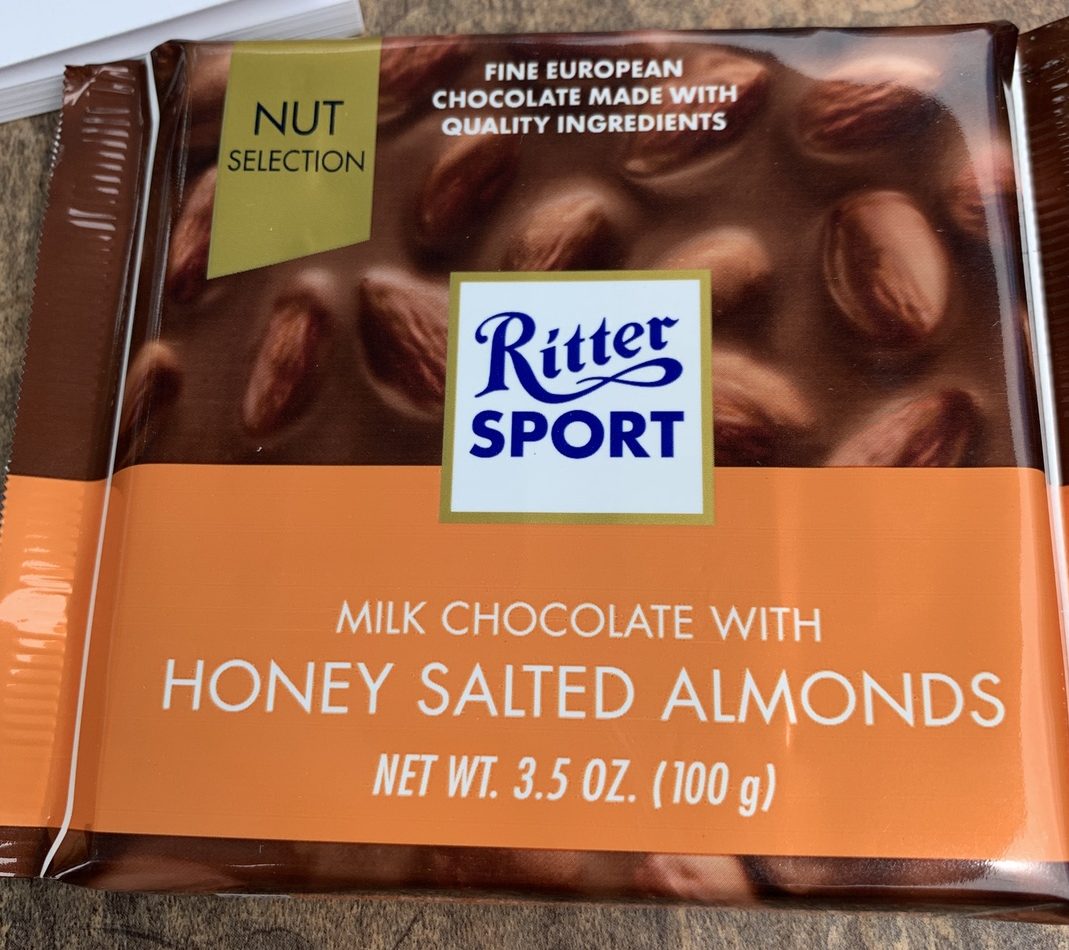 Ritter Sport Chocolate - Honey Salted Almond