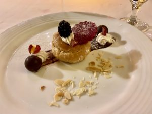 Paris Brest of Chocolate Mousse