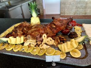 roasted pig