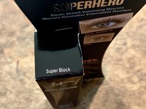 IT Cosmetics Superhero Elastic Stretch Volumizing Mascara in Super Black