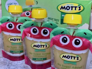 Mott's Clear Applesauce Pouches