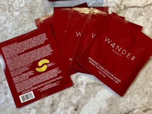 FabFitFun 2019 - Wander Beauty Baggage Claim Gold Eye Mask 6 Pack