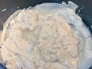 Instant Pot Garlic Chicken with Gravy and Rice