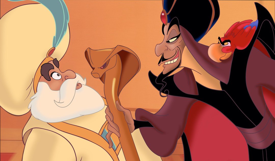 Sultan Jafar Yago in Aladdin
