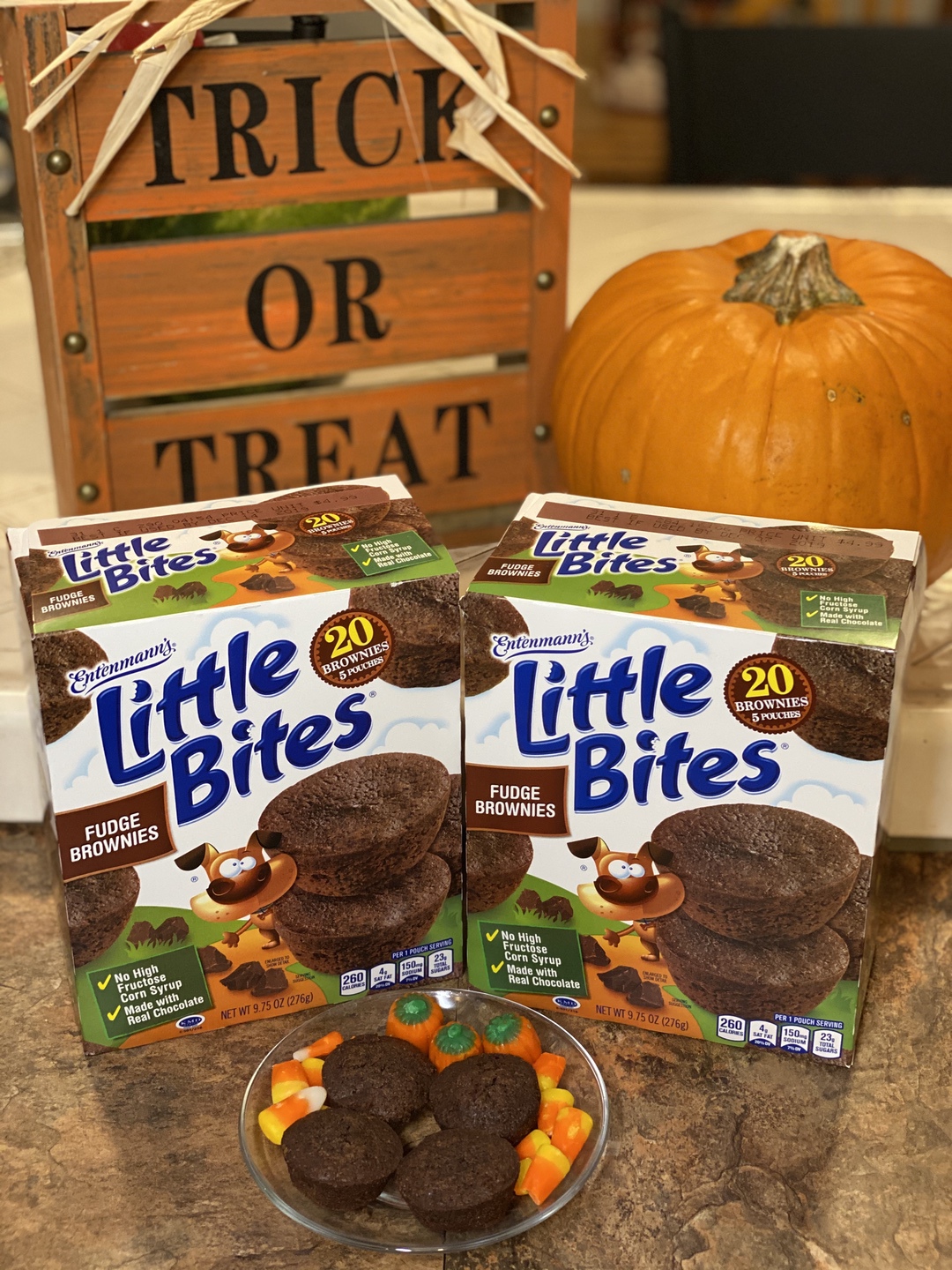 Halloween with Entenmann's Little Bites