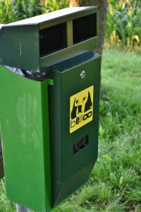 Dog Waste Trash Can