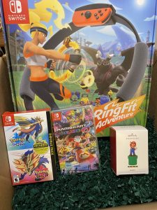 Nintendo Switch MarioKart Pokemon Sword and Pokemon Shield