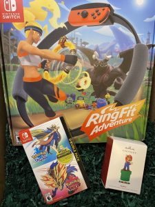 Nintendo Switch MarioKart Pokemon Sword and Pokemon Shield
