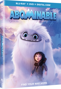 Abominable DVD Blu-ray Movie