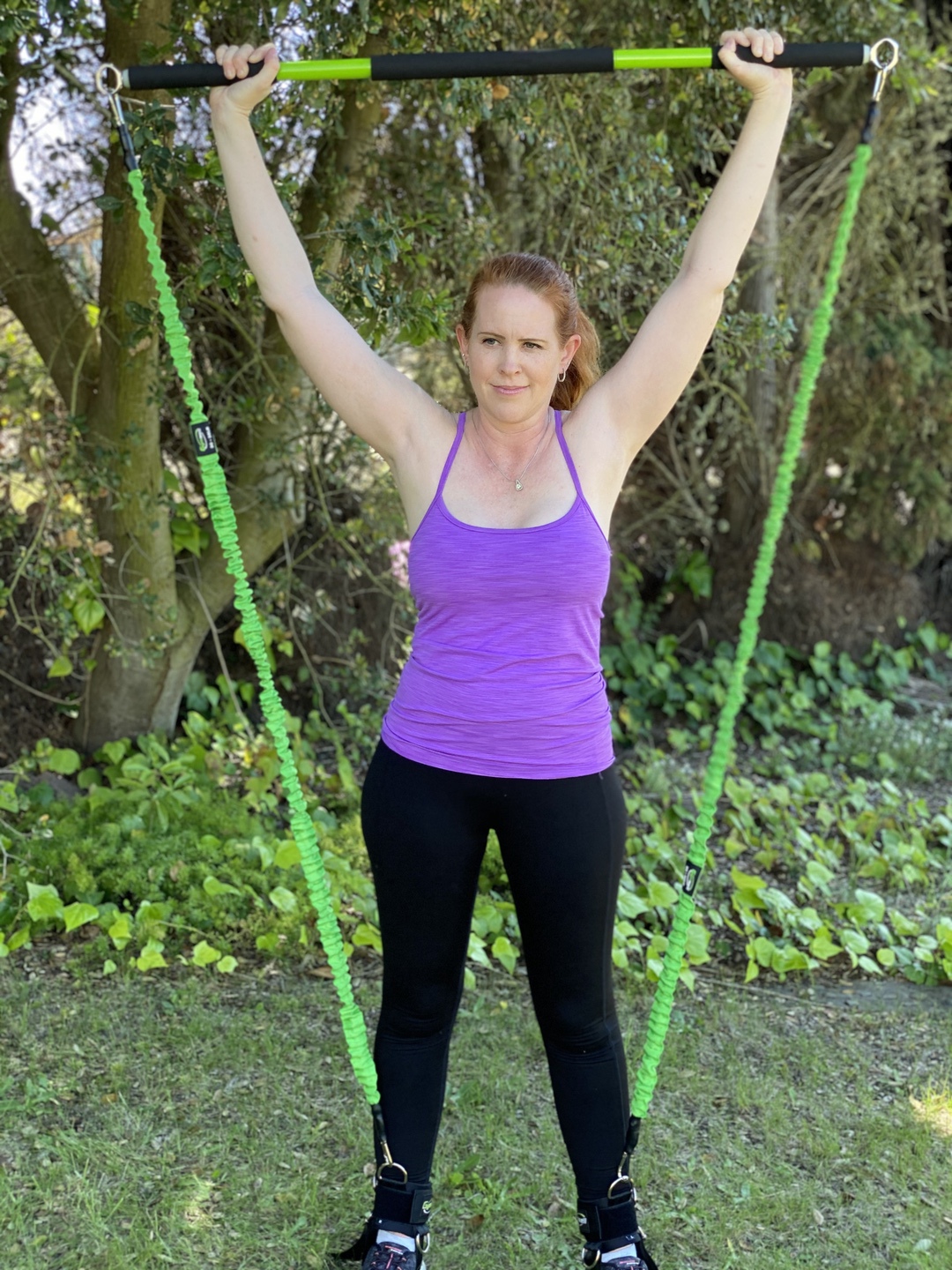 Gymwell Portable Resistant Workout Set Overhead Squat