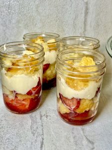 Strawberry Shortcake in a Jar Recipe with Entenmann's