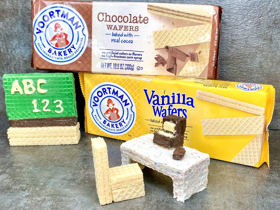 Back to School Craft with Voortman Wafers