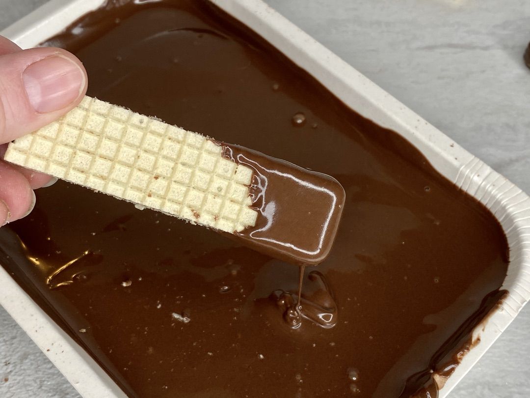 Chocolate Dipped Wafers Voortman Bakery